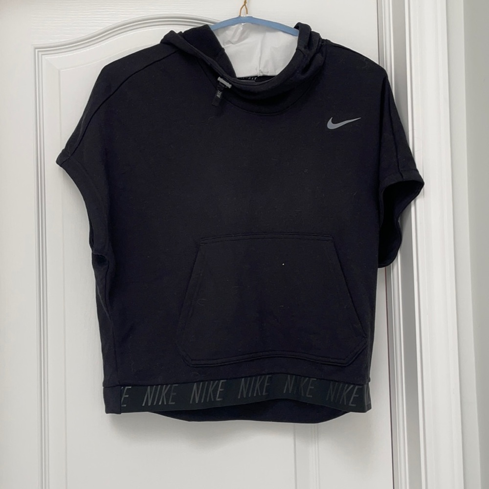 Nike short sleeve sweatshirt